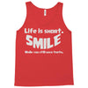 life short smile advice wisdom Tank Top