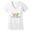 love thy neighbor! Women's V-Neck T-Shirt