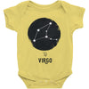 Virgo Zodiac Sign Minimal Design Baby Bodysuit