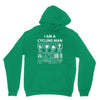 I Am A Cycling Man white letter Unisex Hoodie
