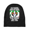 if it tastes like chicken, funny rude ideal birthday present Baby Beanies