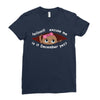December  Peeking Out Baby Girl Ladies Fitted T-Shirt