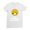 The Students Are Coming Ladies Fitted T-Shirt
