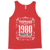 vintage made in 1980 perfectly aged a living legend Tank Top