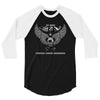 my hero is now my angel stomach cancer awreness 3/4 Sleeve Shirt