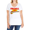 gildan fireball  ideal gift, birthday present Ladies Curvy T-Shirt