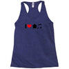 i love house music t shirt edm club wear rave electro party progressiv Racerback Tank