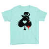 poker hat ace of spades Youth Tee