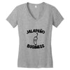 jalapeno business Women's V-Neck T-Shirt