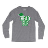 christmas head elf Long Sleeve Shirts