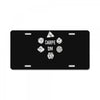christmas gift carpe dm License Plate