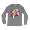 chief many feathers Long Sleeve Shirts