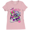 invader flakes Ladies Fitted T-Shirt