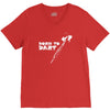 born to dart pfeil arrow bullseye triple double 180 club profi V-Neck Tee