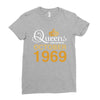 queens are born in october 1969 Ladies Fitted T-Shirt