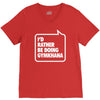 i'd rather be doing gymkhana V-Neck Tee