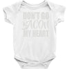 don't go bacon my heart Baby Onesie