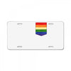 LGBT Pocket Rainbow Colors License Plate