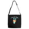 class o f 2018 cool girl Adjustable Strap Totes