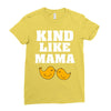 Kind As A Mother Ladies Fitted T-Shirt