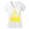 nikola tesla Women's V-Neck T-Shirt