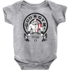 god's gym Baby Bodysuit
