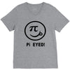 pi eyed V-Neck Tee