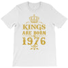 kings are born in 1976 T-Shirt