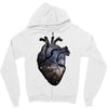 galaxy heart Zipper Hoodie