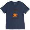 funny coffee V-Neck Tee