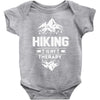 hiking is my therapy! Baby Bodysuit