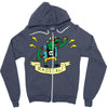 radical lizard Zipper Hoodie
