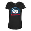 best when toasted Maternity Scoop Neck T-shirt