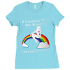ls mug eat rainbow eat les Ladies Fitted T-Shirt