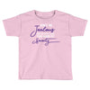 don't be jealous just because i look this good at seventy black Toddler T-shirt