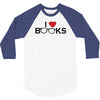 i love books 3/4 Sleeve Shirt