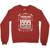 vintage made in 1999 perfectly aged a living legend Crewneck Sweatshirt