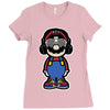 mario Ladies Fitted T-Shirt