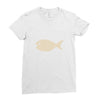 fish Ladies Fitted T-Shirt
