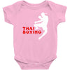 thai box boxe thailandese combattimento sport Baby Onesie
