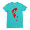 hellboy comic superhero cool Ladies Fitted T-Shirt