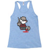 freddy krueger cartoon ideal birthday present or gift Racerback Tank