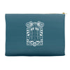 tardis gallifreyan tee Accessory Pouches