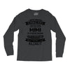 Super Cool Mimi Of A Freaking Awesome Granddaughter Long Sleeve Shirts