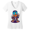 dj cool Women's V-Neck T-Shirt