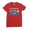 I Love Someone with Ovarian Cancer to The Moon and Back to Infinity Ladies Fitted T-Shirt