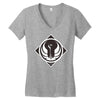 simple art logo Women's V-Neck T-Shirt