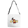 salsa dancing Adjustable Strap Totes