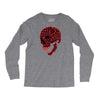 geometric skull Long Sleeve Shirts