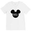 Mr. and Mrs. Matching V-Neck Tee